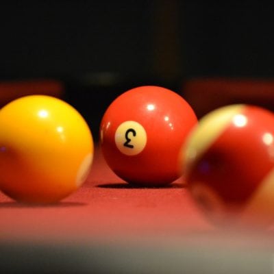 number 3 ball on focus